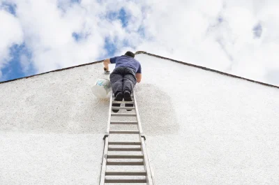 Peinture extérieure à Yvernaumont — façades et ravalement